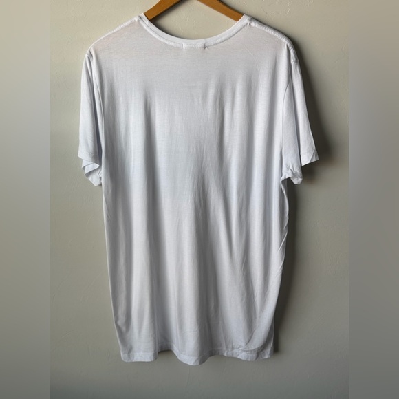 Marine Layer Men's Classic White Crewneck Tee Casual Minimalist Clean Simple - Picture 7 of 8